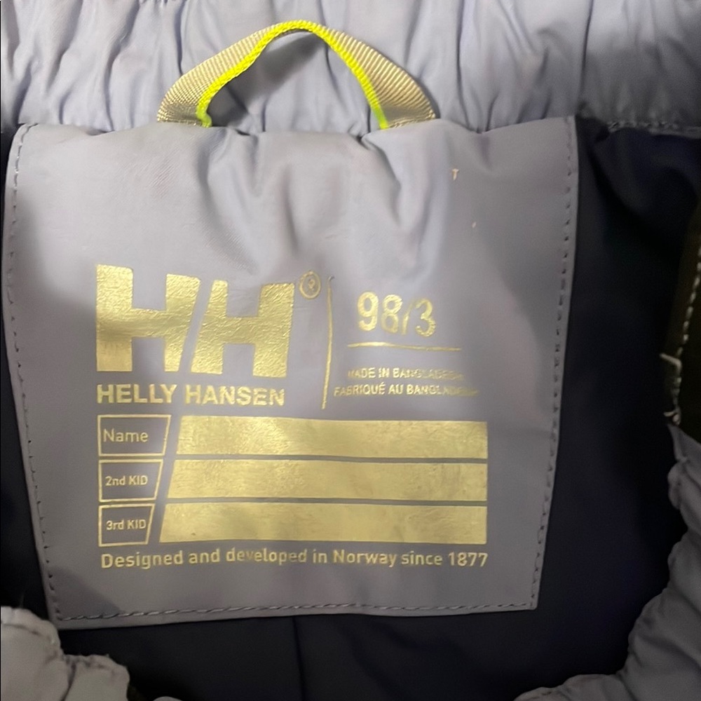 Helly Hansen Kids Ski/snow Pants age 3 - Picture 2 of 5